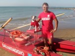 bagnino con aiutante