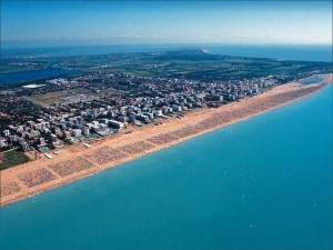 La spiaggia di Bibione