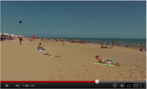 Video YouTube spiaggia