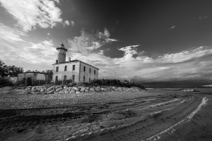 Bibione, Il Faro in b/n