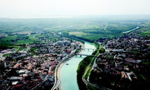 Il Tagliamento fra Latisana e San Michele