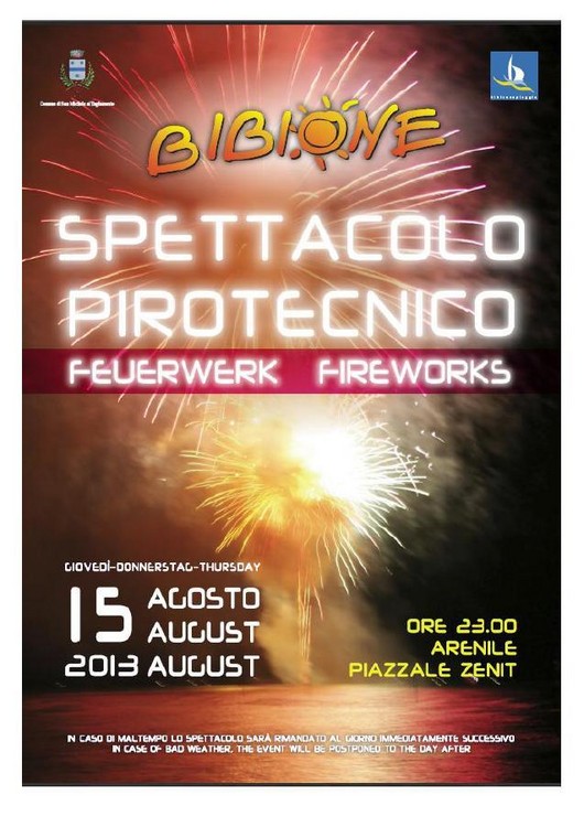 Spettacolo Pirotecnico Ferragosto 2013 Bibione