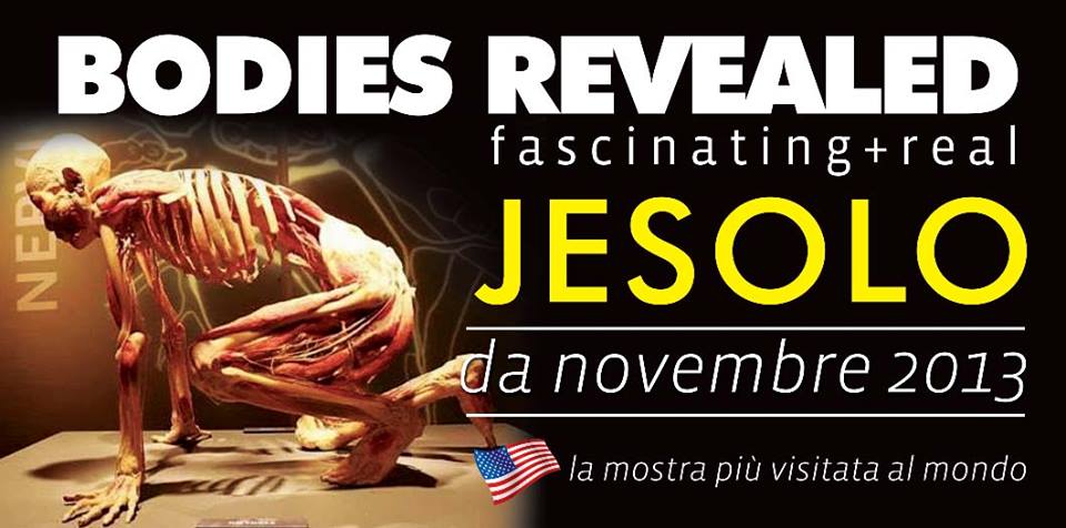 Mostra Bodies Revealed a Jesolo