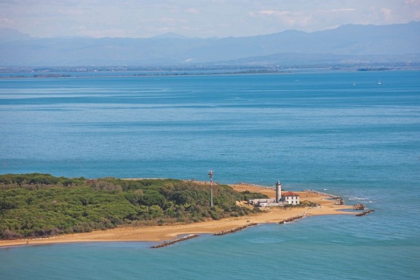 Bibione, il faro di Punta Tagliamento