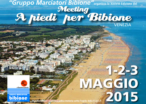 A piedi per Bibione 2015