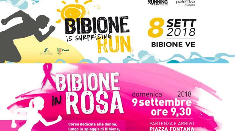 Bibione is surprising Run e Bibione in Rosa 2018