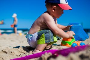 Spiaggia a misura di bambino