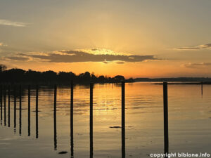 tramonto laguna bibione