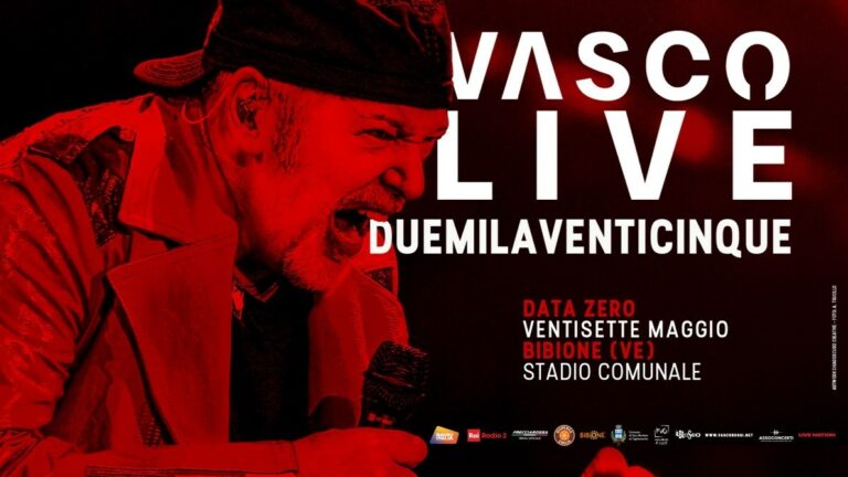 Vasco Rossi Data Zero a Bibione 2025